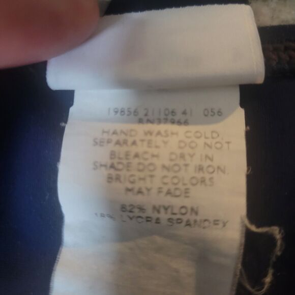 Tommy Hilfiger Junior Swim Vintage 1990s One Piece Swimsuit Bottoms Bikini - Picture 3 of 4
